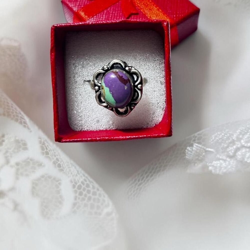 Unbranded Women's Silver and Purple Jewellery